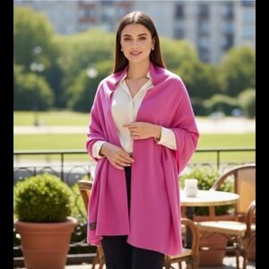 Cashmere Shawl Wrap 79" x 29" Made In Nepal.